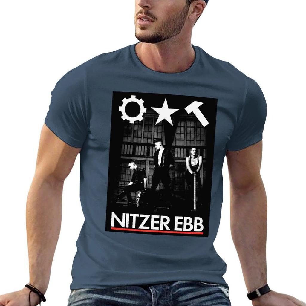 Nitzer Ebb T-Shirt Street Wear Cheap Stuff T Shirts for Men Pack