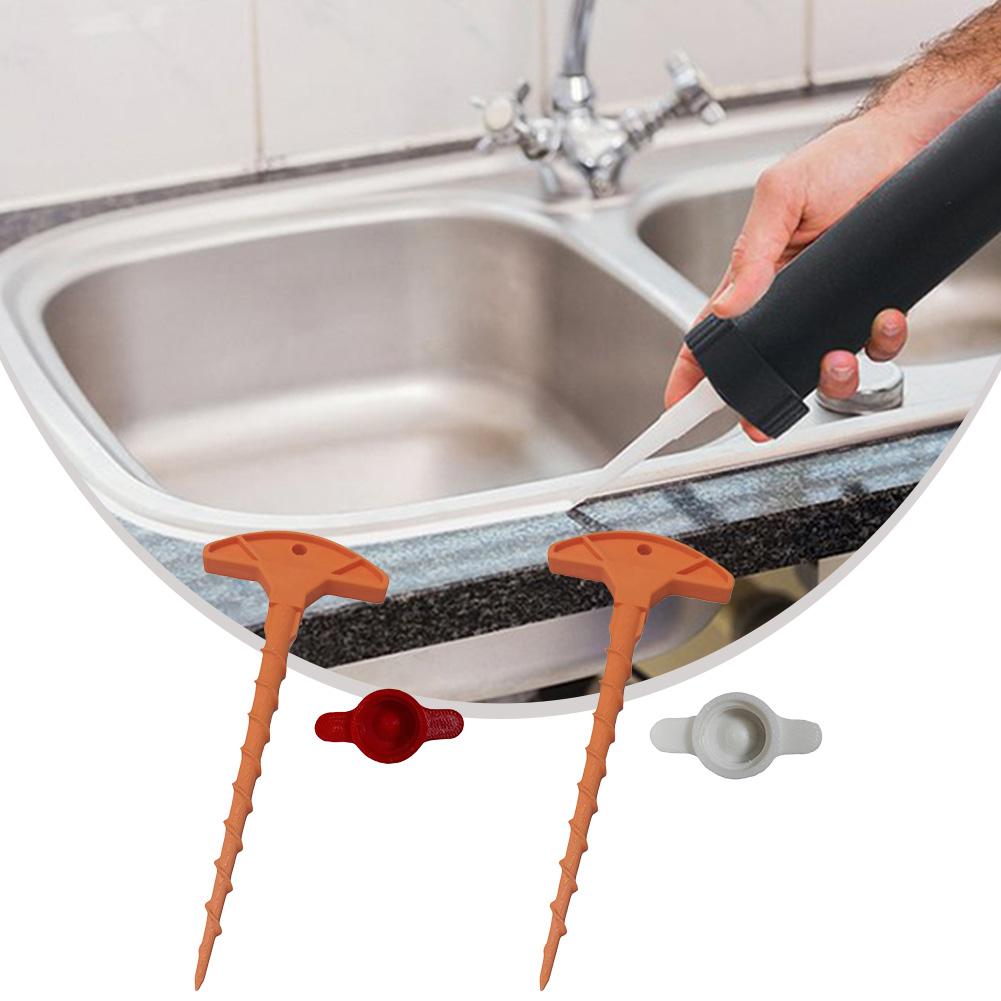 1pc Glass Glue Sealing Cap Nozzle Cleaning Tools Portable Glass Caulk Tubes Prevents Drying Sealant Nozzle Dredge Tools