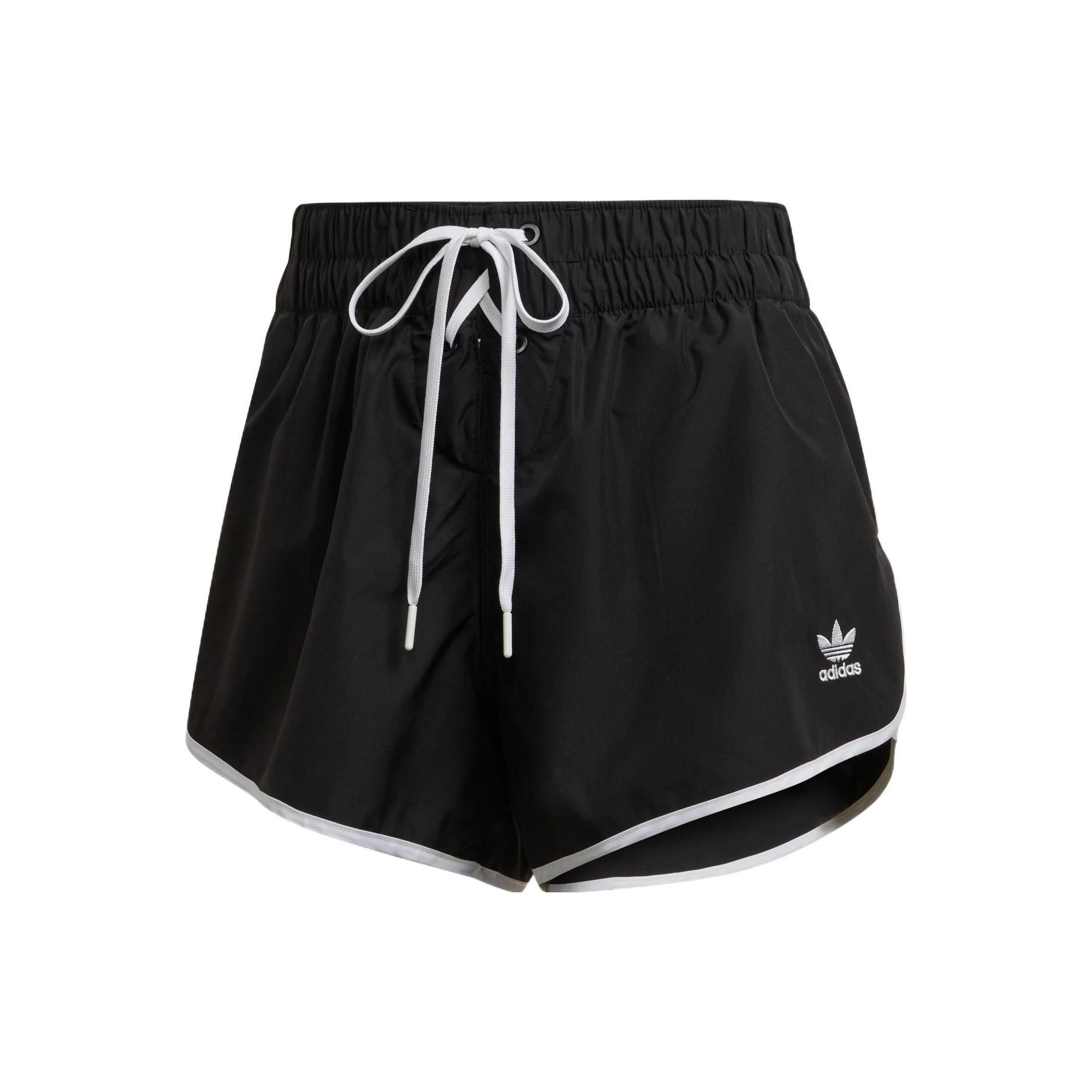 (WMNS) adidas Always Original Sport Shorts Asia Sizing Black White Women s HK5087 S
