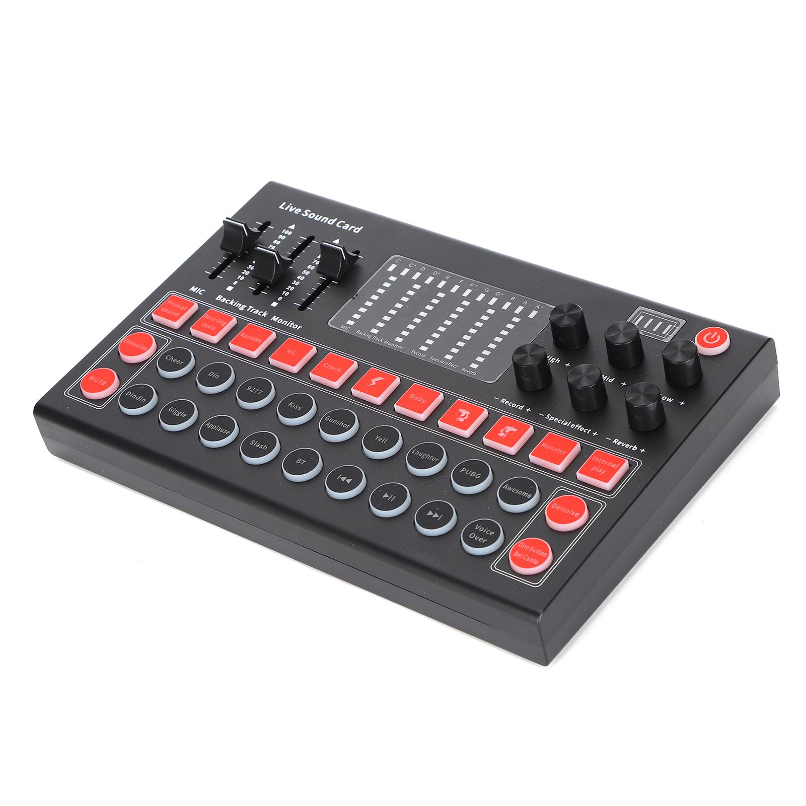 

M9 Bluetooth звуковая карта комплект стабильный сигнал живой звуковой карты оборудование комплект совместимо для живого