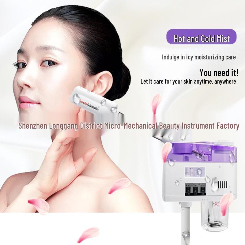 Dual Tube Hot & Cold Beauty Sprayer for Facial Care, Hydration, and Moisturizing In Salons