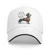 Dachshund As Cap Casual Baseball Caps Adjustable Hat Hip Hop Summer Unisex Baseball Hats Customizable Polychromatic