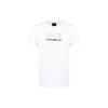 EA7 SS22 Tricou cu logo auriu, gât rotund, mânecă scurtă, topuri pentru bărbați 3LPT24-PJM9Z-1100