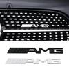 2025 Hot For Benz Car Rear Trunk Badge Decal Front Grille Emblem Accessories for Mercedes Benz AMG W204 W205 W210 W211 W212 W213