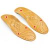 Cowhide Leather Arch Support & Metatarsal Massage Insole for Flat Feet - Unisex Casual Full-Length Pad