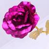 Safe Golden Foil Rose Flower Simulation Golden Foil Artificial Rose Flower Rose Flower Gold Foil Rose Pendant Home Decor