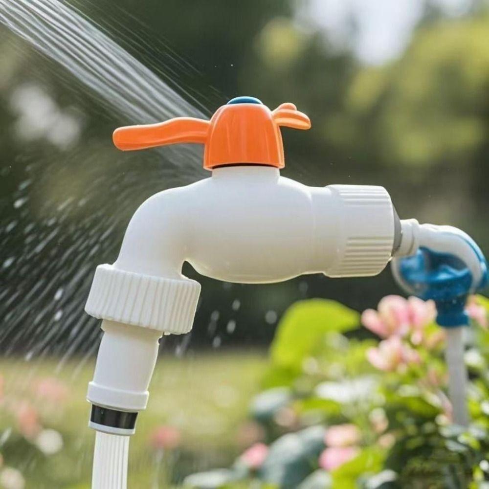 1Pcs 1/2" 20mm PPR Ball Valve Direct Insertion Type Steel Core Quick Connector Plastic Kitchen Faucet