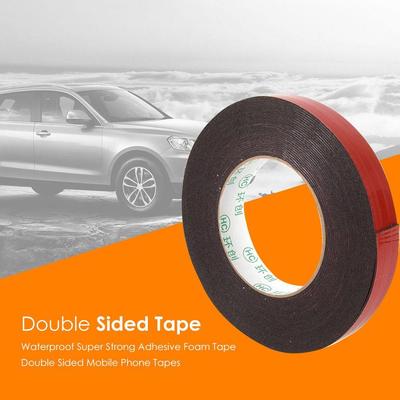 Waterproof Super Strong Adhesive Foam Weatherproof High Strength Adhesives Tape Double Sided Mobile Phone Sticker PET Material