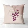 Floral Grape Pillow Set For Cozy Home Decor Polyester pillowcase, sofa decorative cushion cov Headboard Pillow