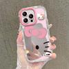 Hello Kitty Protective Case With Mirror Surface And Anti Fall Durable Acrylic For Kids And Teens