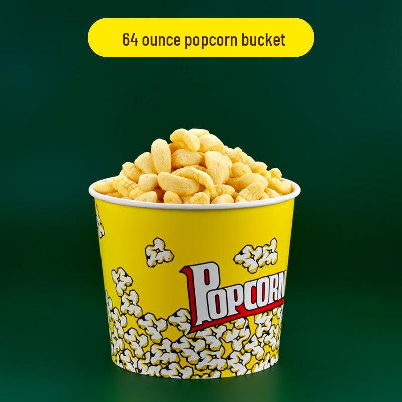 WS Disposable Thickened Popcorn & Snack Cups