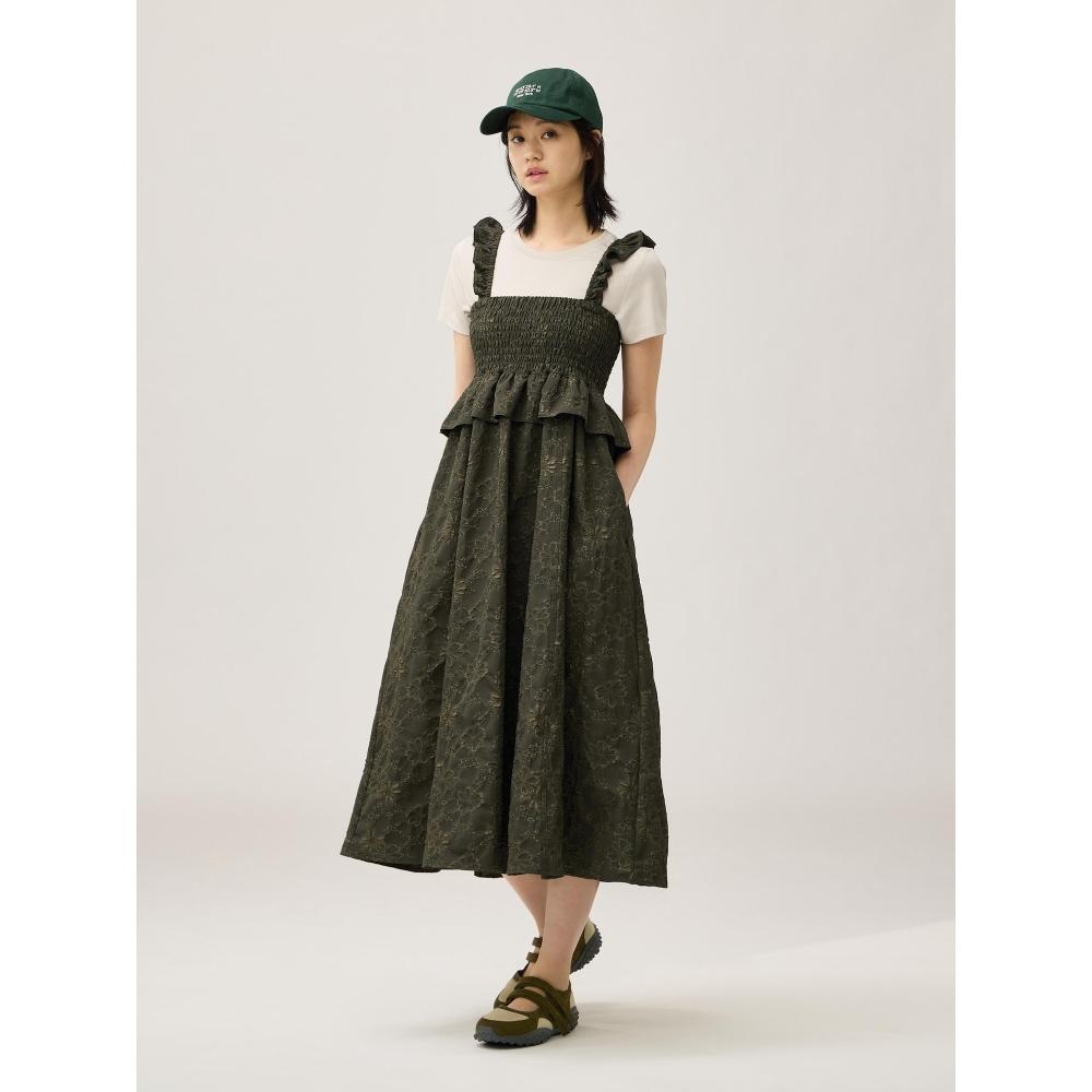 GU by Uniqlo Smocking Dress By Rokh