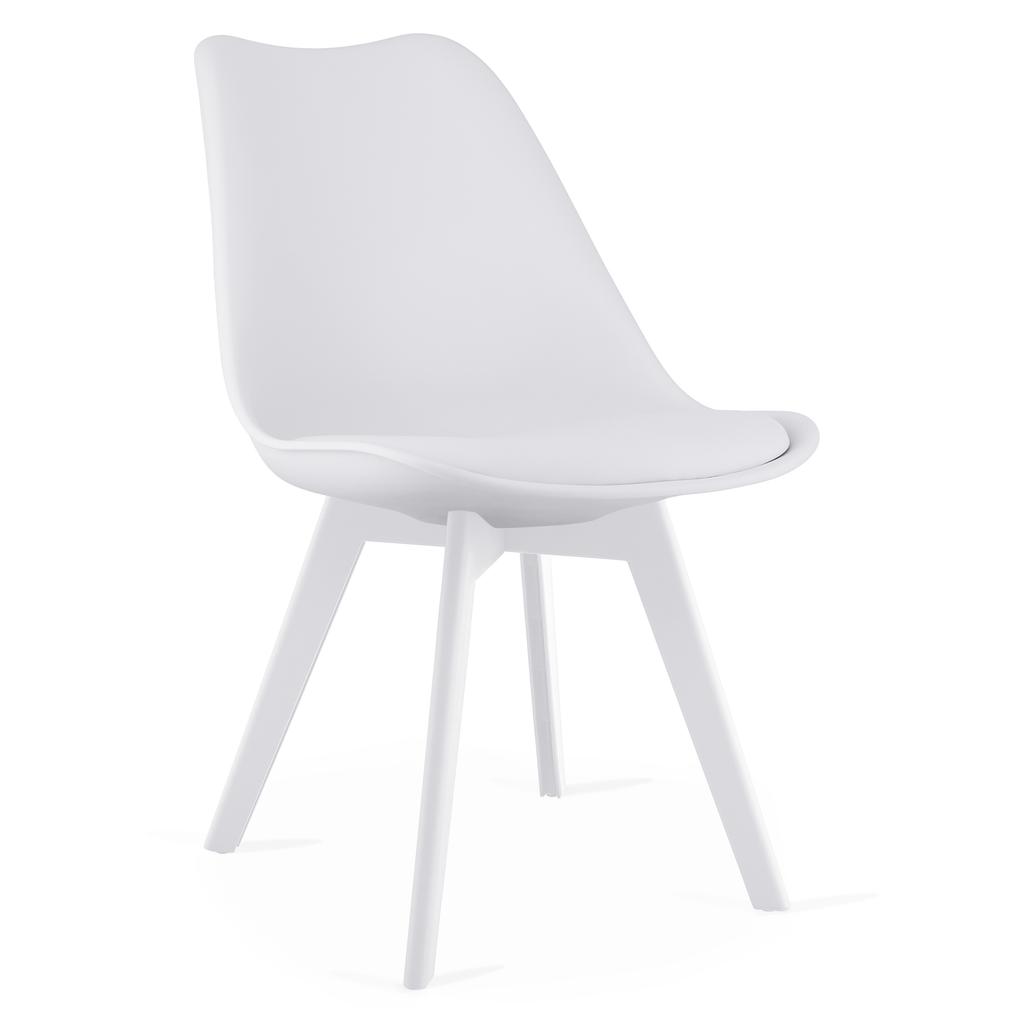 Mark Chair - White / White Legs X 2