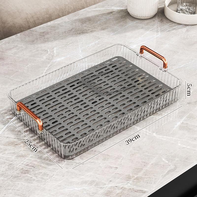 

Поднос для чая в стиле ручки для дома и кухни, переносной поднос для сервировки чая в ресторане, пластиковый декоративный поднос для чая в Чабане