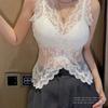 Butterfly Sexy Lace Camisole Anti Slip Vest Beautiful Back Underwear Bandeau Outer Wear Chest Pad Top Lining