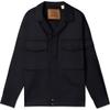 Levis Solid Color Simple Comfortable Casual Single Button Long Sleeve Jacket Men Jackets Black 0017Z-0000