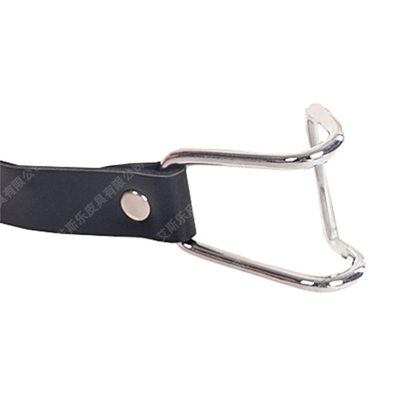 Metal Nose and Mouth Hook Gag for Women - Adjustable Erotic Facial Restraint