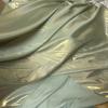 Tessuto per Abito da Sera Cheongsam in Chiffon di Seta Dorata