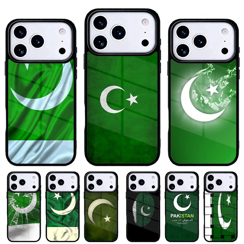 Pakistan Flag Banner soft Phone Case for iPhone 17 Air 16e 15 14 13 Pro Max Back Cover for 12 11 Pro Coque