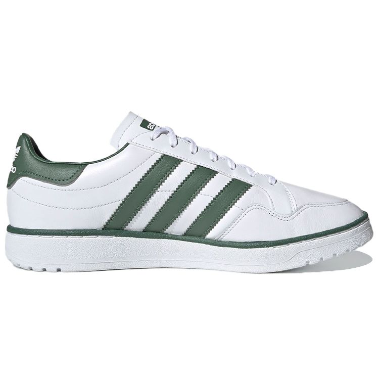 Adidas Originals Team Court Retro Casual Low-Top Sneakers Unisex Sneakers White Black Green FY2720