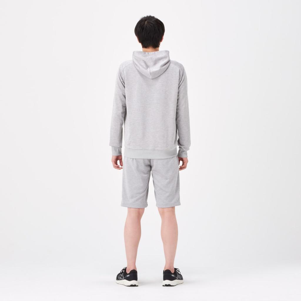 New Balance Team Sweat Hoodie GR L Men's (AMT45235) (Gray)