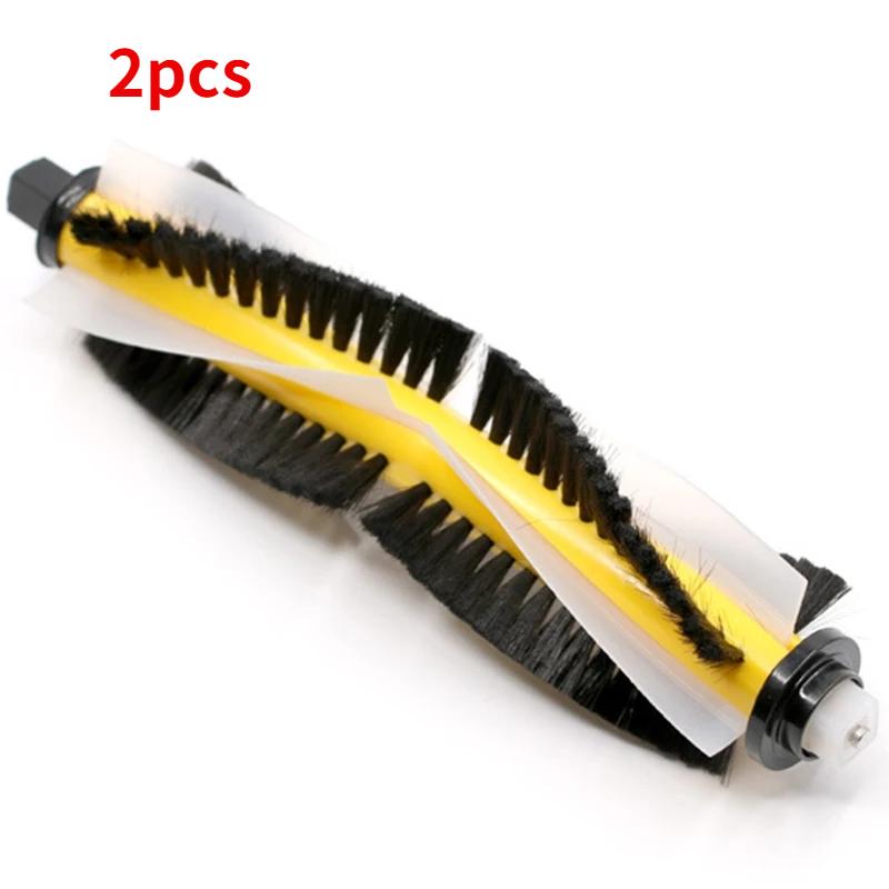 Robot Vacuum Cleaner Central Main Roller Brush Assembly for Polaris PVCR 0920WV Vacuum Cleaner Parts Brushes Replacement 2pcs roller brush