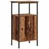 VidaXL Bedside Table Old Wood 41x31x80 Cm Engineered Wood, Side Table, Bedside Cabinet, Side Table for 857246