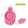 Food Grade Silicone Clock Silikonowe formy do ciast Formy silikonowe Chocolate Mold Fondant Cookie Formy silikonowe