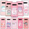Kawaii Japanese Strawberry Milk Box Phone Case For Samsung Galaxy S26 S25 Edge S24 S23 FE S22 Ultra S21 Plus S20 + Fundas Cover