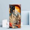 Natural Trees in Mountain Ranges Phone Case For Samsung Galaxy S24 S25 Edge S26 Ultra S22 S23 Plus S21 + S20 FE Soft TPU Back Co