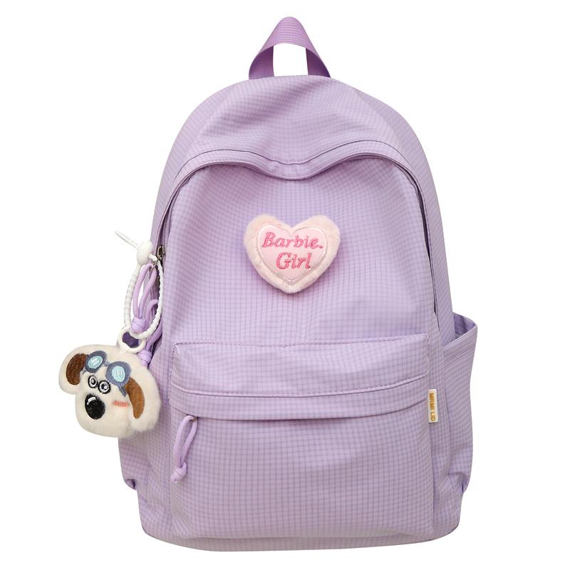 

Легкий школьный рюкзак для женщин, студенческий дорожный рюкзак фиолетовый