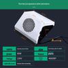Electric Desktop Vacuum Dust Collector for Wood and Walnut Carving - High Suction, Automatic, Silent, Compact Design.