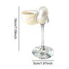 Glasses Juice Cup Drinkware Multipurpose Model 5x18cm for Anniversaries
