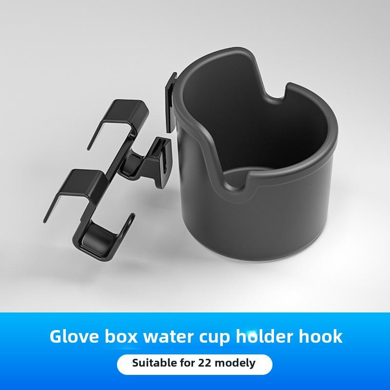 Co-Pilot Glove Box Hook Storage for Tesla Model Y Dashboard Cup Holder Accessory Kit ABS Material Interior Accessories Y Series