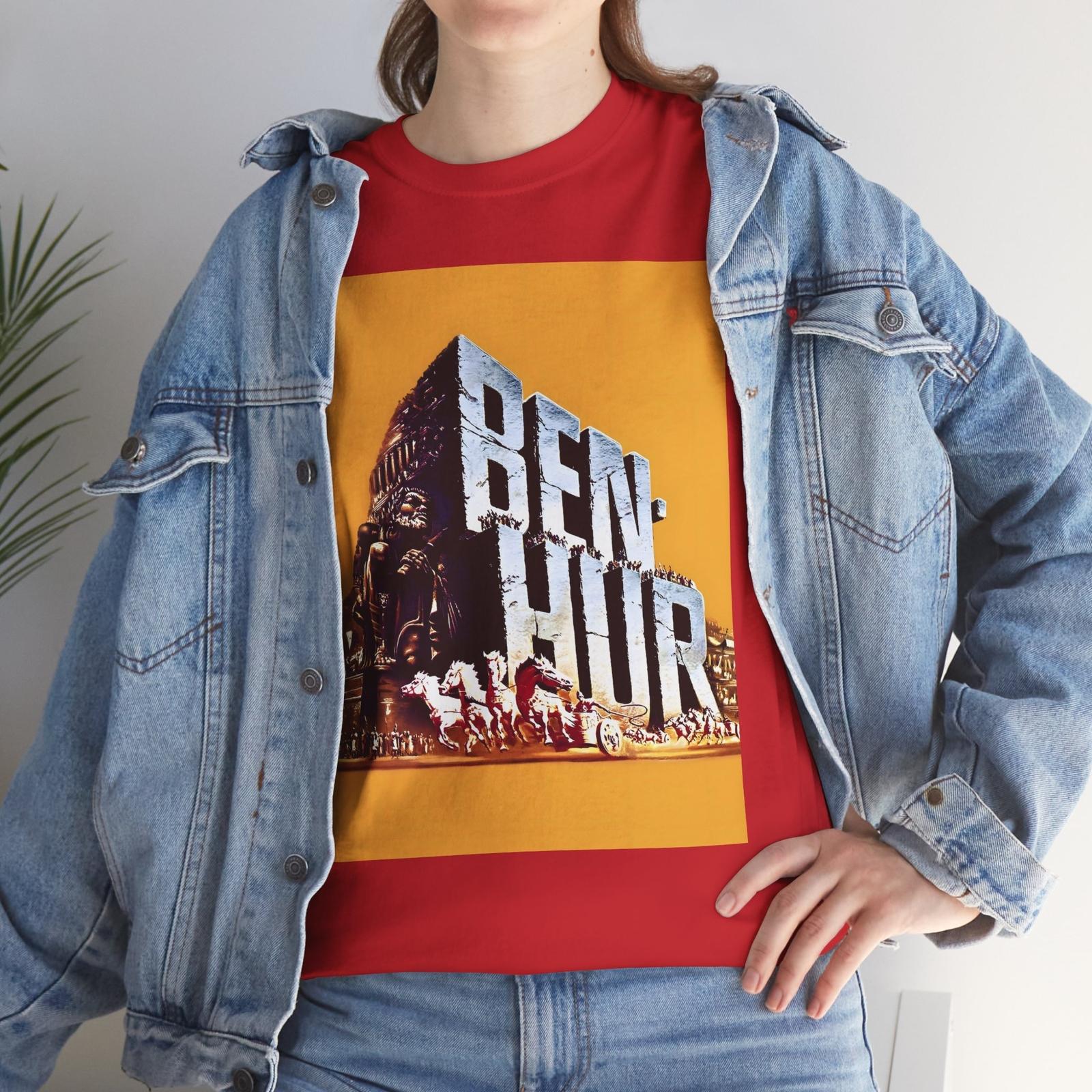 BEN-HUR (1959) T-Shirt Mens Womens Tees Top Charlton Heston Bible Judea Israel Jesus Christ M