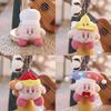 Adorable Kirby Plush Toy Keychain Cute Pink Bag Charm For Girls With Soft Pp Cotton Padding