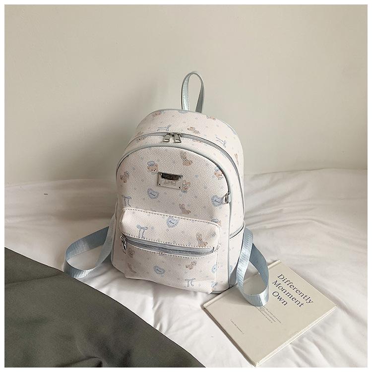 

This year s popular niche backpack women s bag women s 2025 summer new high-value commuter college bag синий