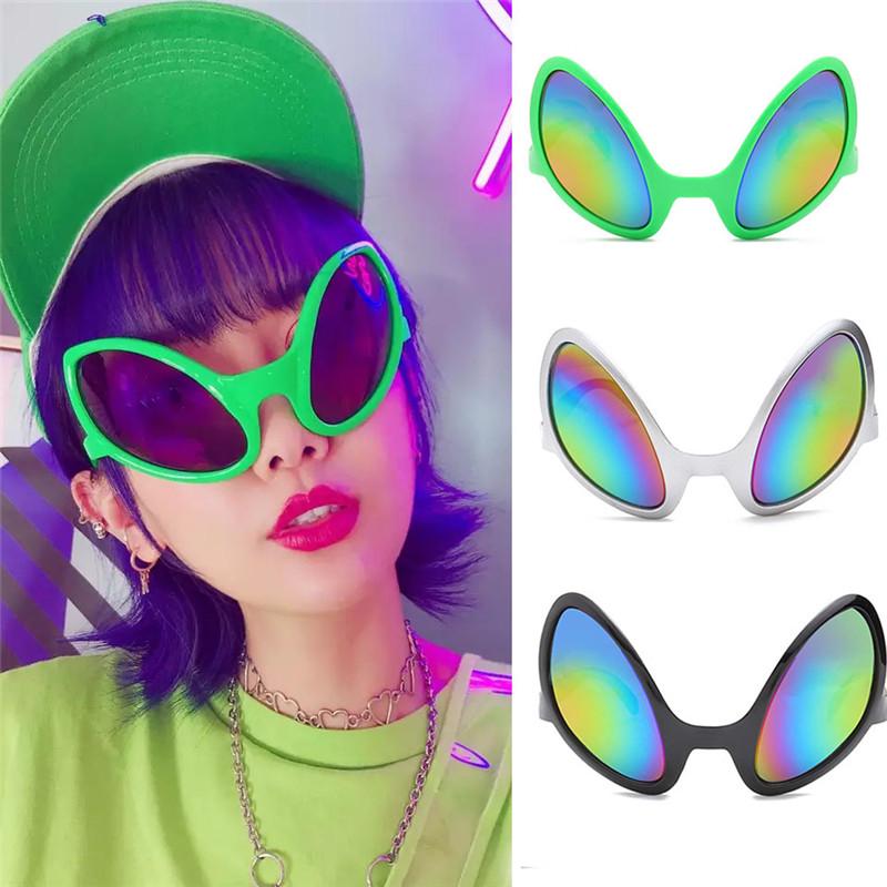 Lustige Alien Eyes Sonnenbrille Mode Neuheit Cosplay Prop Party Halloween Kostüm Zubehör Kind Spielzeug Brille