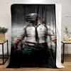 Battle Royale Soldier Design Blanket Flannel blanket for bedroom, living room, sofa, and nap sofas.