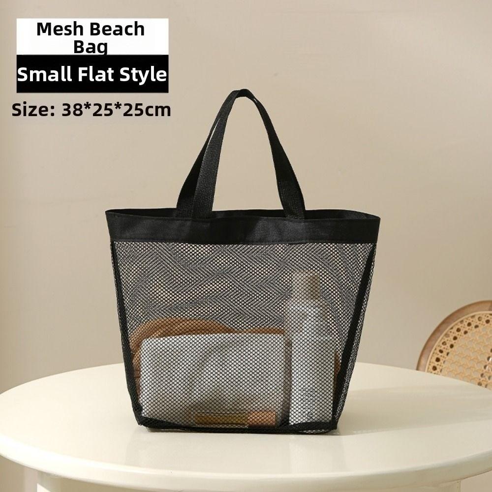 

Multistyles Mesh Bag Protable Swimming Beach Bag High Quality Women Makeup Organizer 8