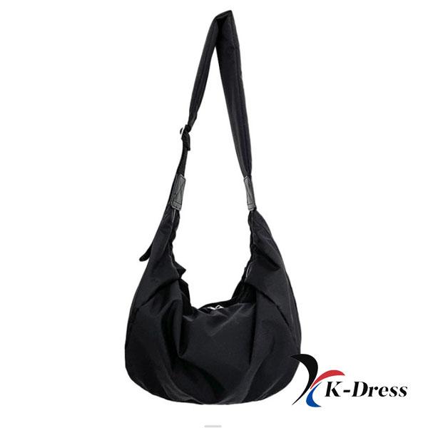 Unisex Nylon Hobo Bag Crossbody Messenger Men Women Shoulder Bag