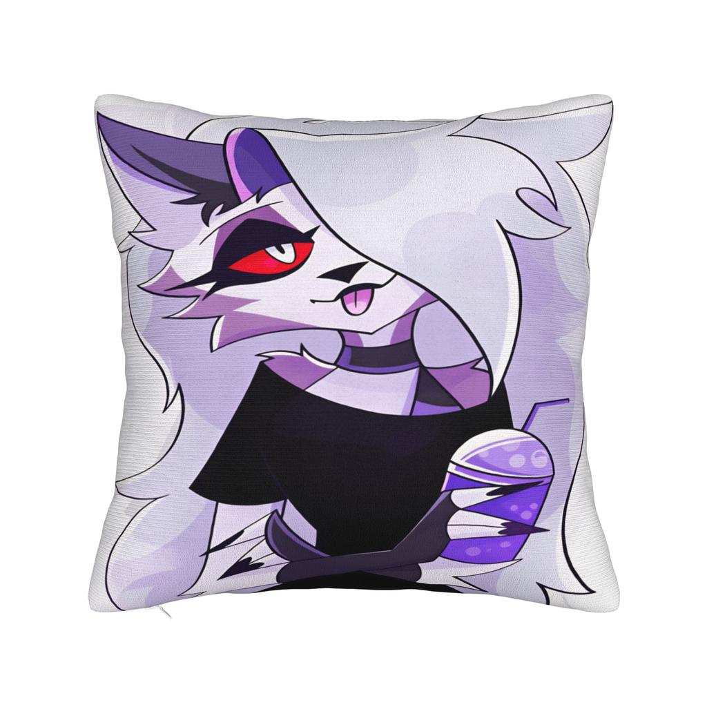 Helluva Boss Loona Pillow Case Fashion Pillow Cover Custom Pillowcases For Sofa Home Decoration