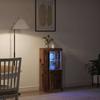 LED Sideboard Reclaimed Wood Look 41 x 37 x 100 cm Engineered Wood
