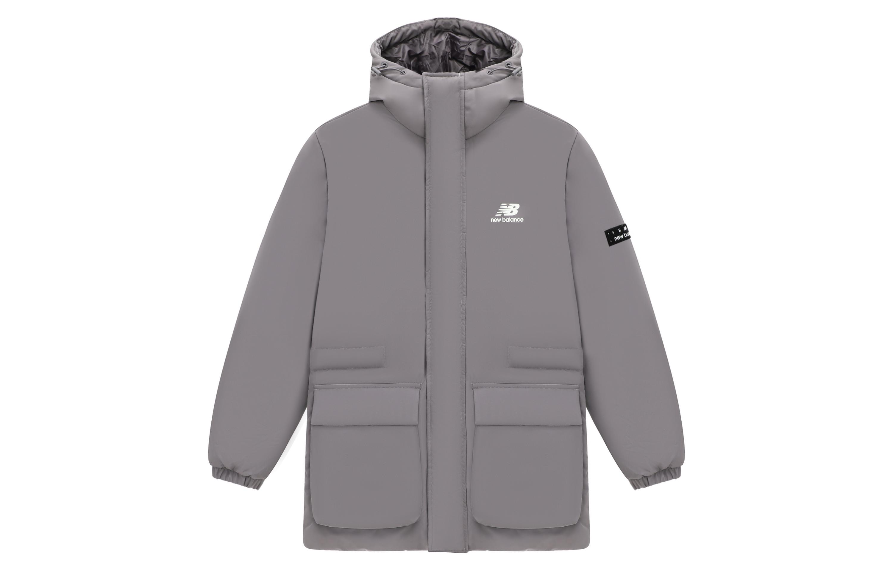New Balance Down Jacket Unisex Gray AMJ23341-ZNC M
