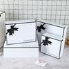 Pure White Bow Gift Box for Lipstick & Perfume Packaging
