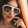 European American Fashion Style Glasses for Women Big Frame Vintage Stylish Sunglasses Women Outdoor Travelling Female Sunglass