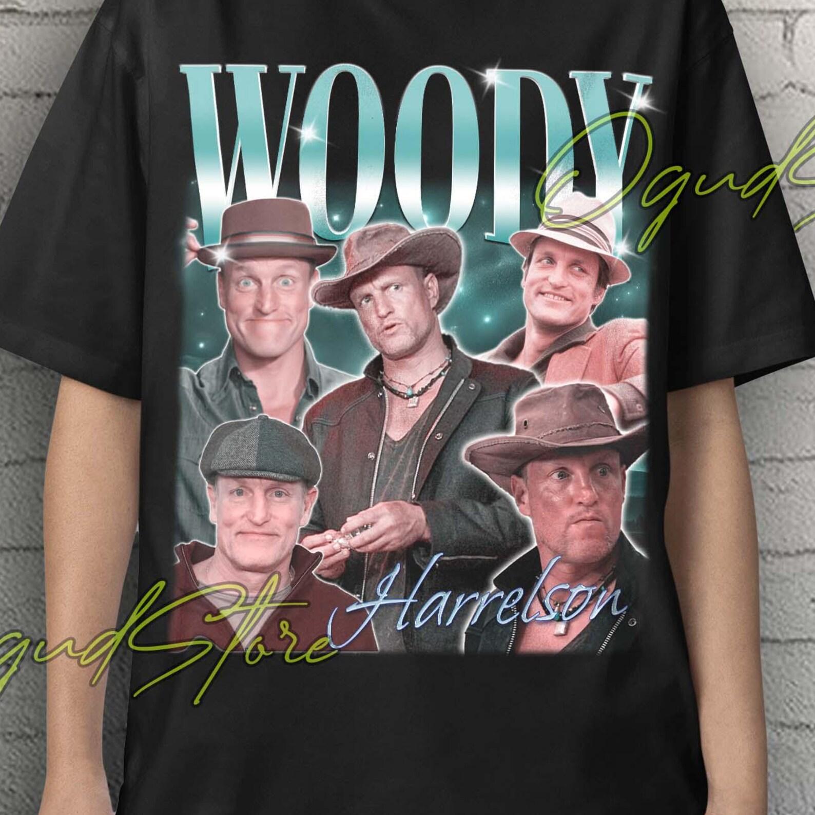 Woody Harrelson Shirt, Woody Harrelson Vintage Tshirt, Woody Harrelson Tees, Woody Harrelson Retro Shirt, Woody Harrelson Gift Tees Poster L