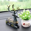 All the Way Safe inside the Car Interior Decoration Car Accessories Deer Creative Home Living Room Decoration Ceramic Crafts