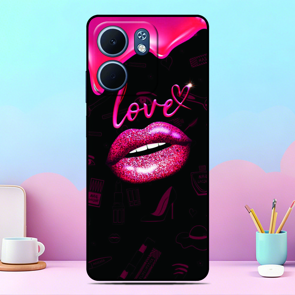 Love Heart Kiss Phone Case For OPPO A6T A6x A6 A5 Pro 5G A5x A3 A3X A17 A17K 4G A78 A58 A54 A76 A57 A57s A2x Custom Photo Cover