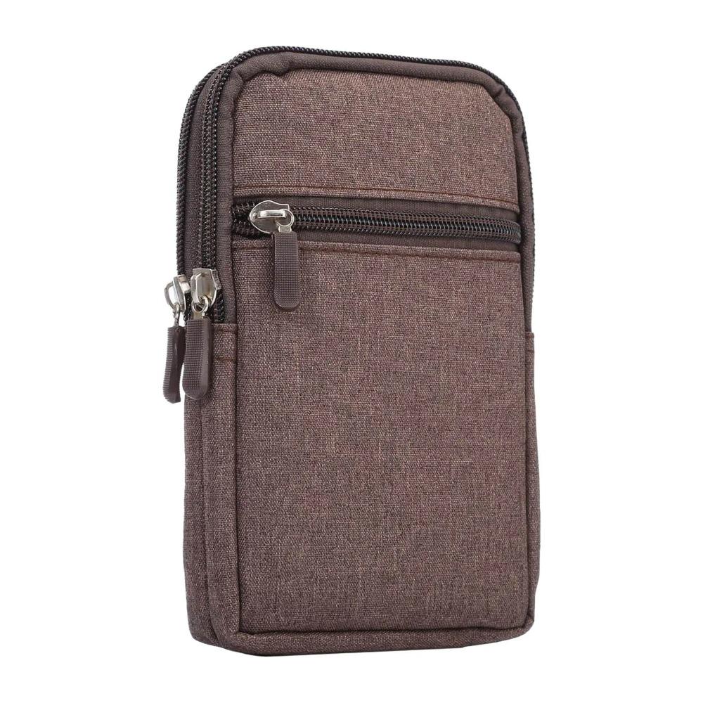 Carrying Case Cell Phone Case Three Layers Mobile Phone Waist Packs  Hiking Climbing